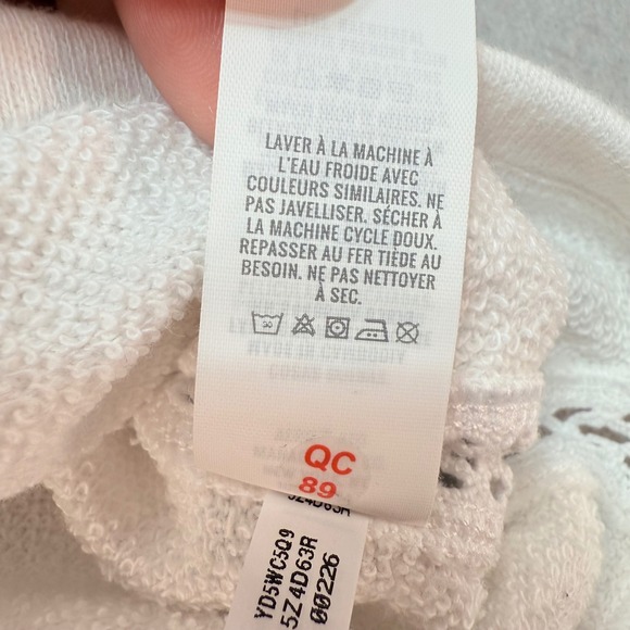 Aerie White Tank Top Crop Top Sleeveless Casual Basic Women's Small - Picture 5 of 10